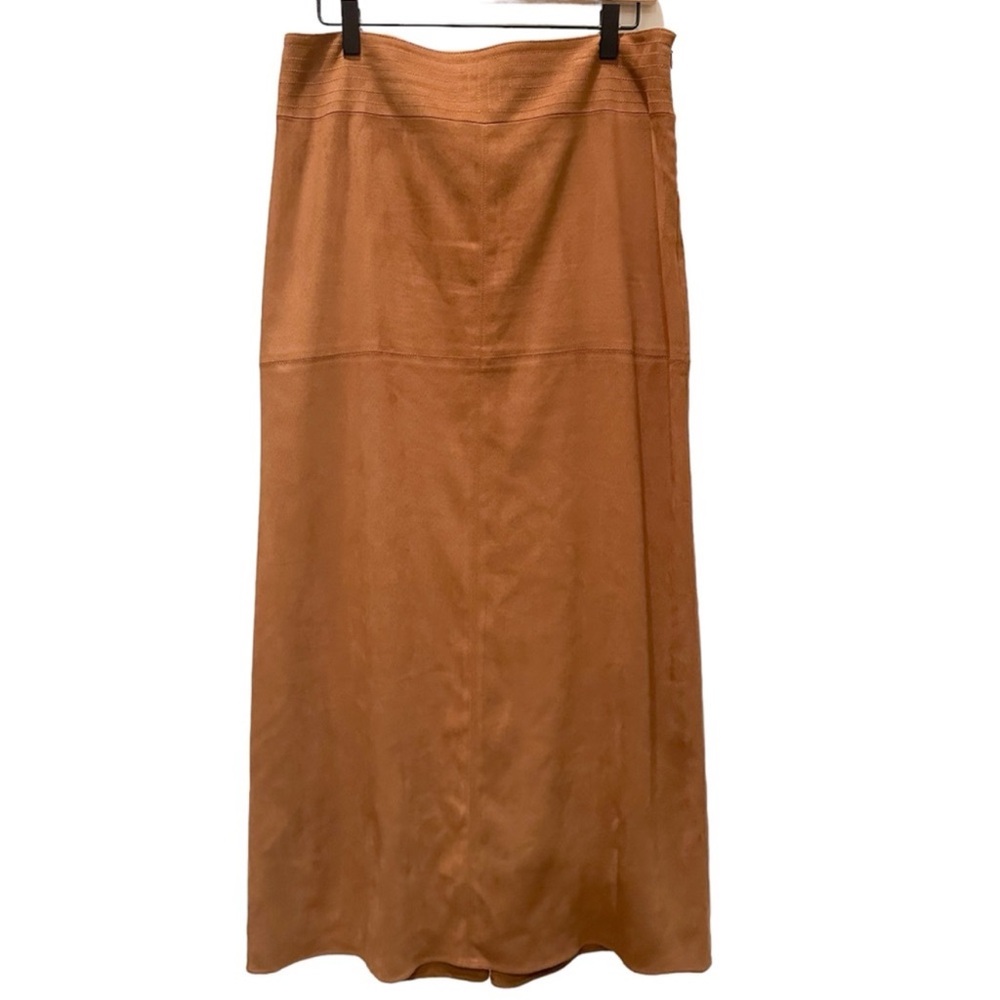 New!! BCBG Tan Maxi Pencil Skirt for Casual Work - Picture 2 of 9